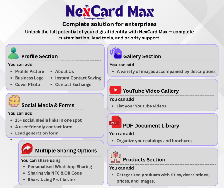 NexCard Max