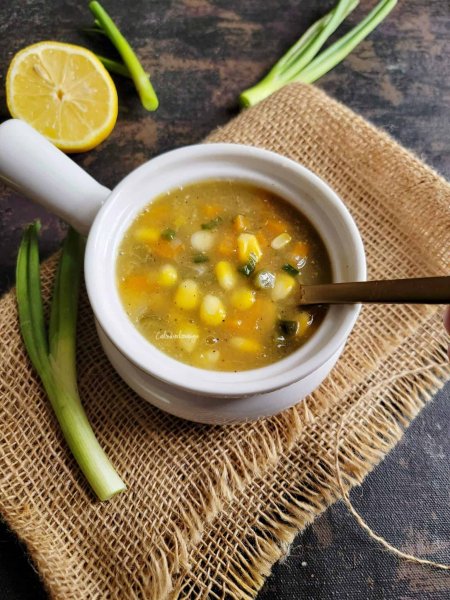 Veg Sweet Corn Soup