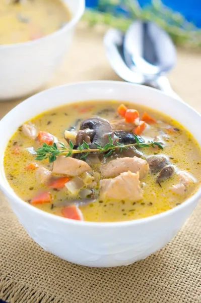 Chicken Mushroom Soup