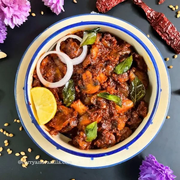 Mushroom Ghee Roast