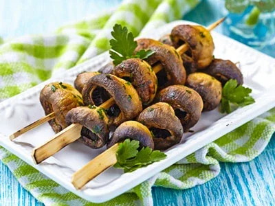 Mushroom Kabab