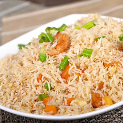 Onion Chilli Fried Rice